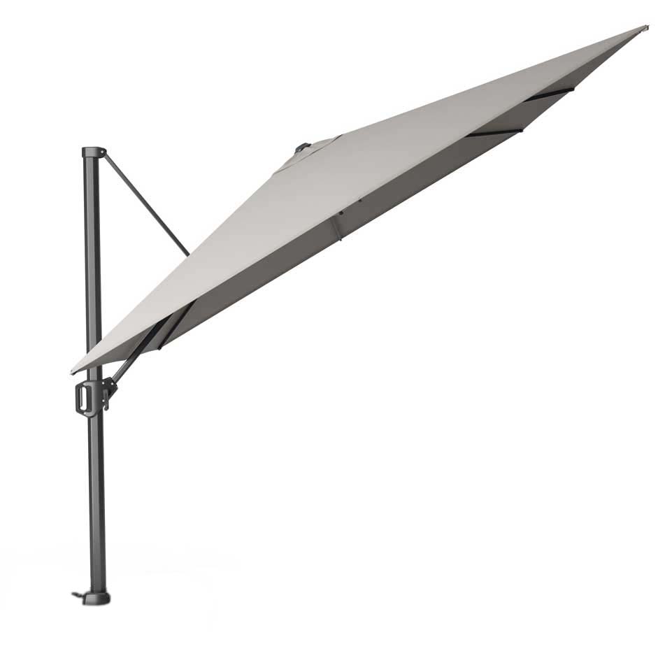 Zweefparasol Challenger T1 Premium 400x300cm Manhattan Grey Parasol