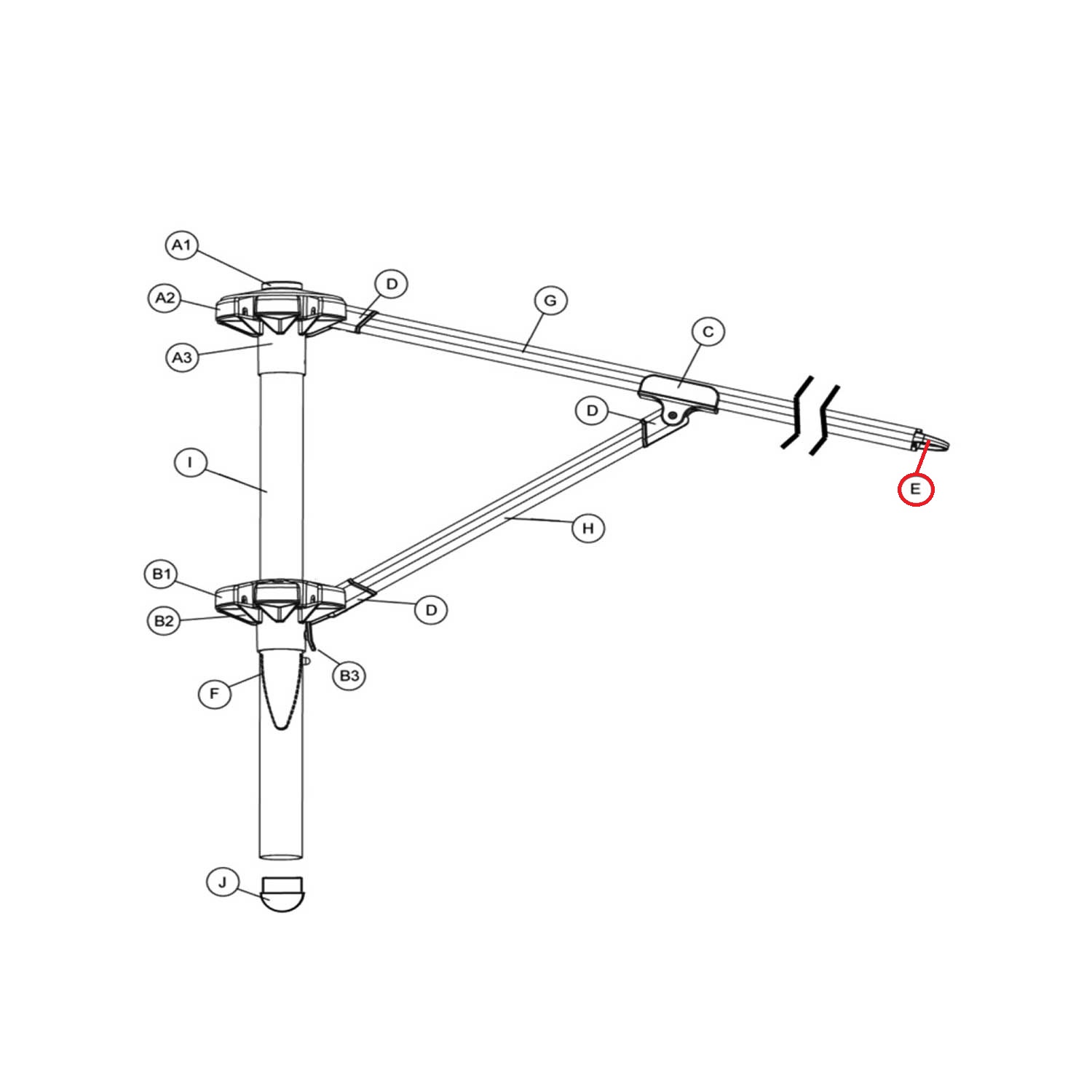 Detailfoto onderdeel E