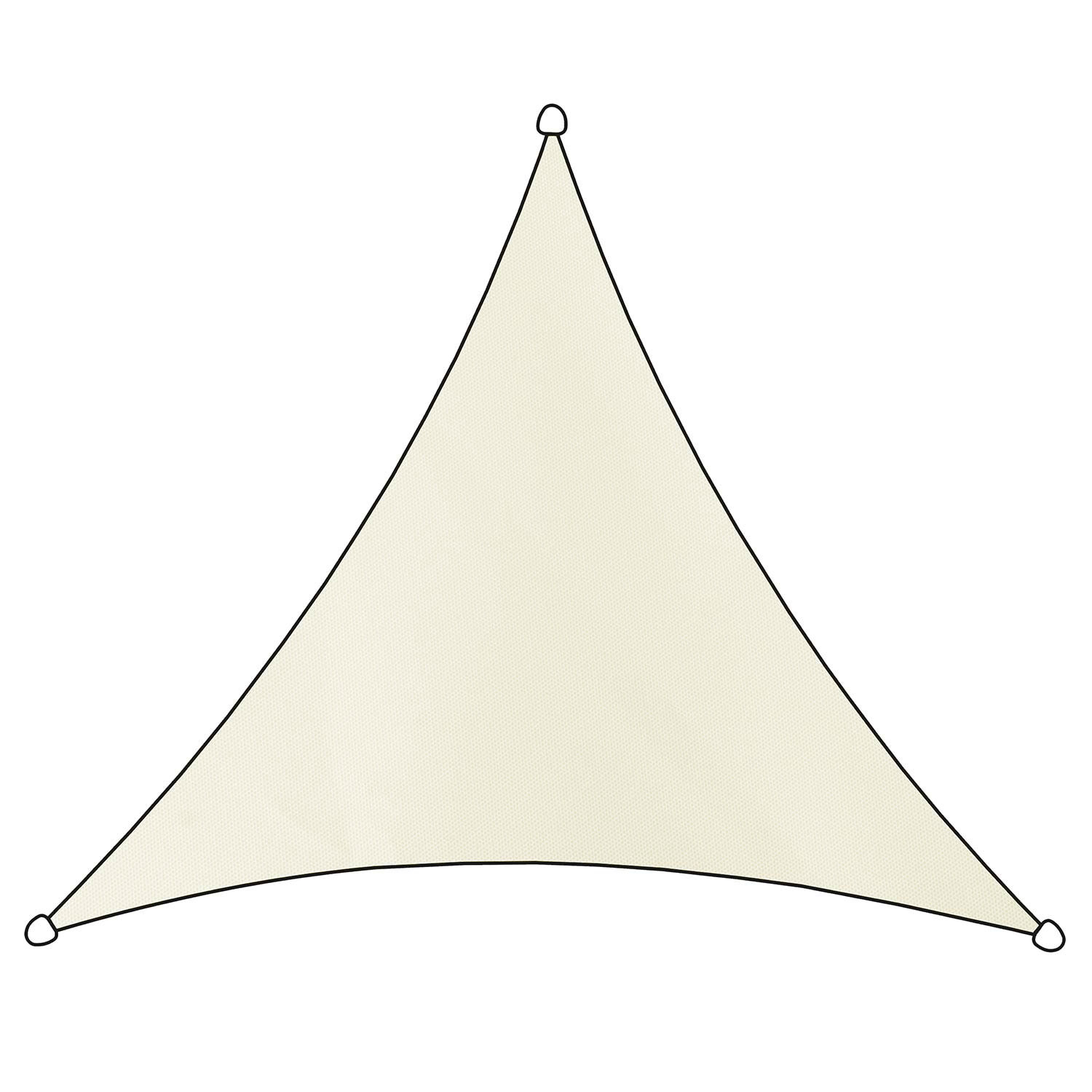 Schaduwdoek Como driehoek 3,6m (off white) -