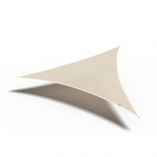 Platinum Schaduwdoek shade sail HDPE driehoek 3,6m (Off white)