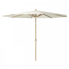 Platinum Parasol Riva 300cm teak (Ecru)