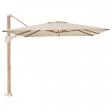 Zweefparasol Challenger T2 premium 350x260cm teak (Champagne)