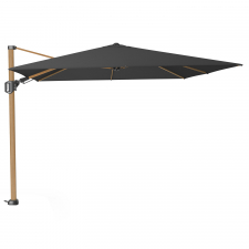 Zweefparasol Challenger T2 premium 300x300cm teak (Faded black)