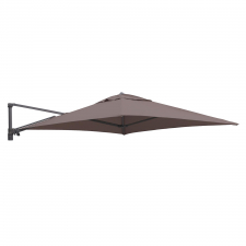 Murano muurparasol 180x180cm (taupe)