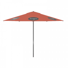 Parasol Lima 350cm rond (Terra) met bedrukking