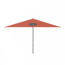 Parasol Lima 350x350cm (Terra) met bedrukking