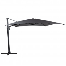 Zweefparasol Palmas 300x300cm (charcoal grey)