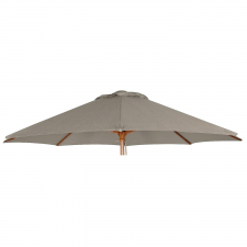 Stokparasoldoek Rhino 300cm rond Taupe (polyester)