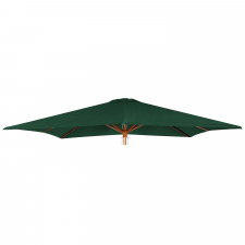 Stokparasoldoek Rhino 300x300cm vierkant Classic green (polyester)